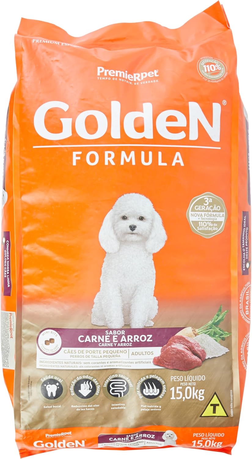 Ração Golden Fórmula Mini Bits