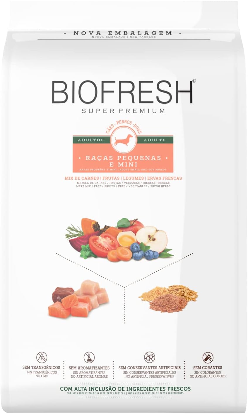 Ração Biofresh Cães Adultos Raças Pequenas e Mini